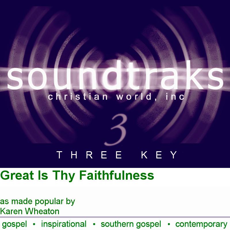 Great Is Thy Faithfulness