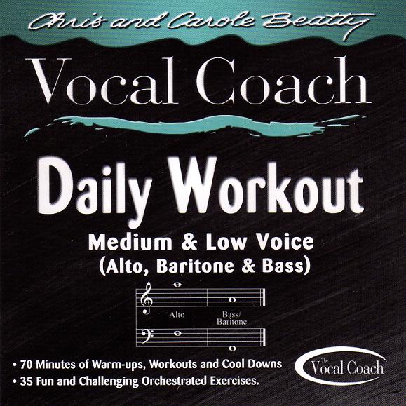 Vocal Coach: Daily Workout-Low Voice for Alto/Baritone/Bass