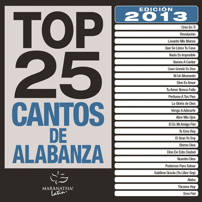 Top 25 Cantos de Alabanza 2013 Edicion