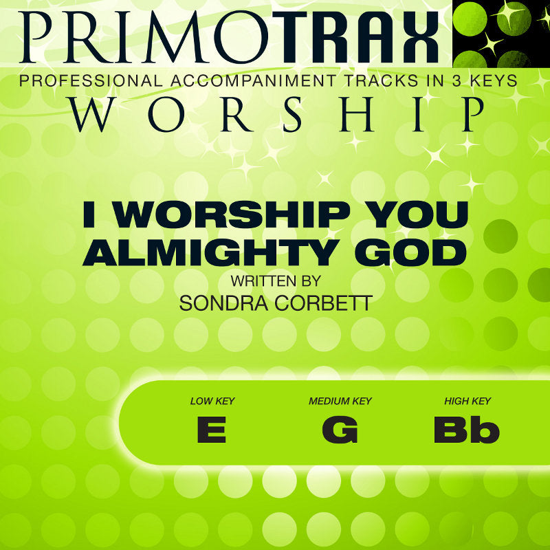 I Worship You Almighty God