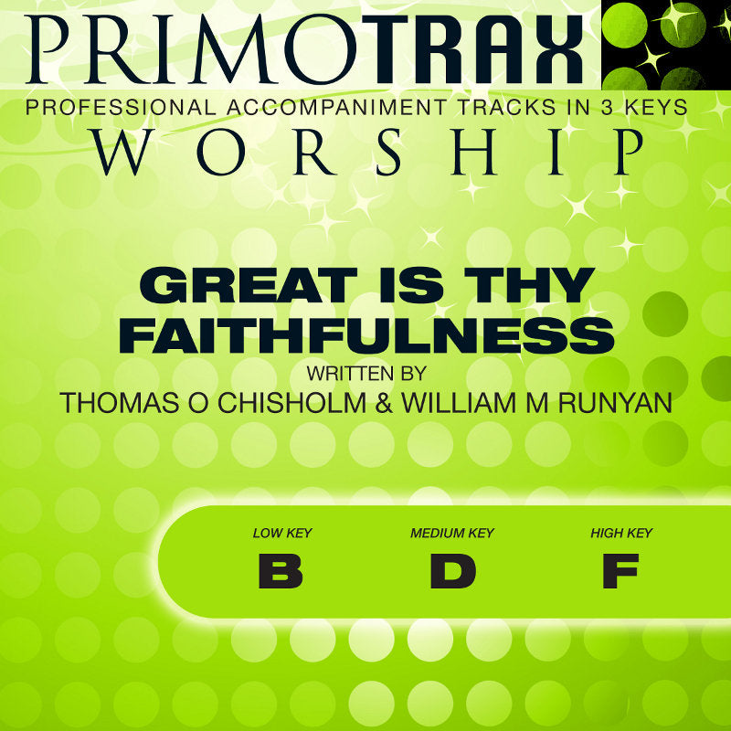 Great Is Thy Faithfulness