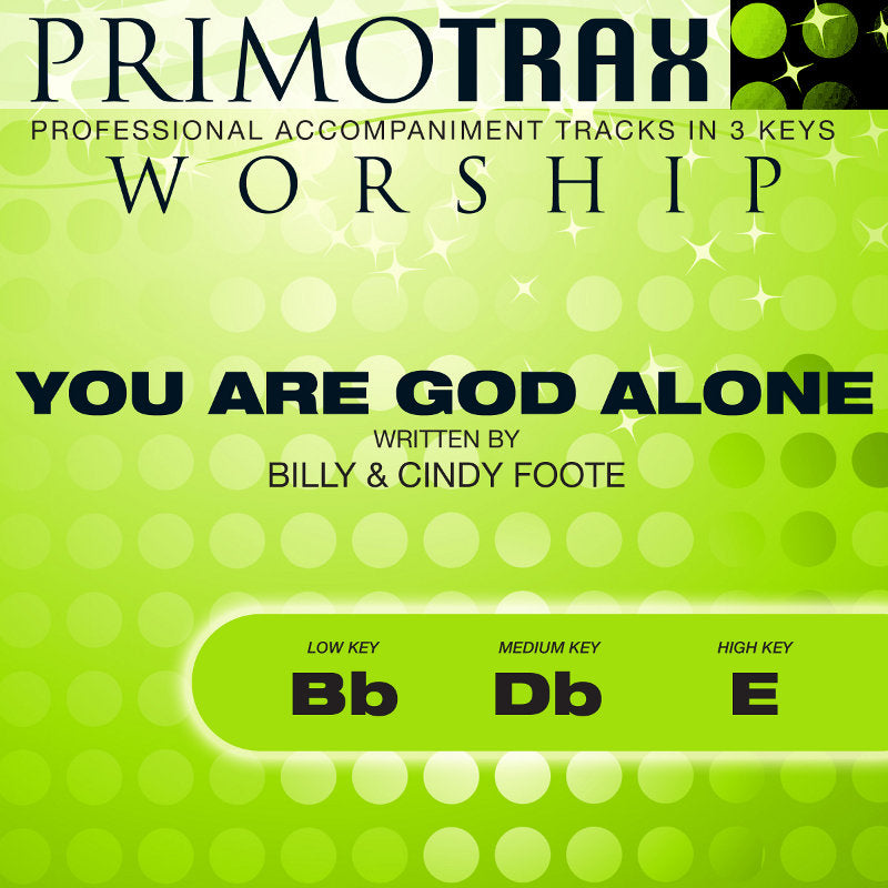 You Are God Alone