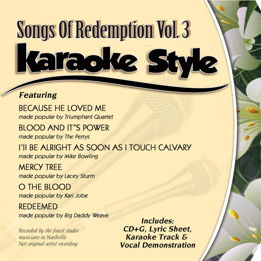 Songs Of Redemption Vol. 3 Karaoke Style