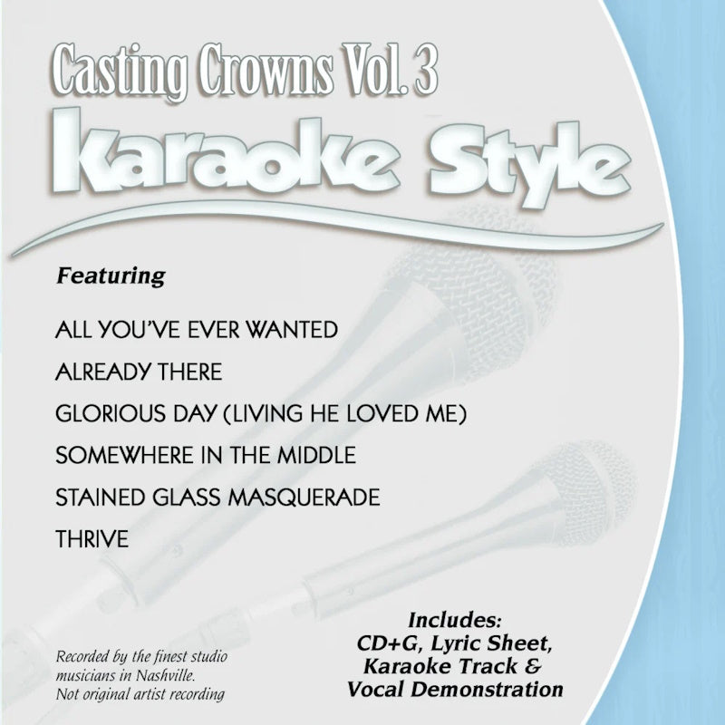 Casting Crowns Vol. 3 Karaoke Style