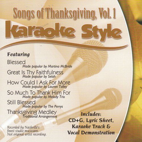 Songs Of Thanksgiving Vol. 1 Karaoke Style