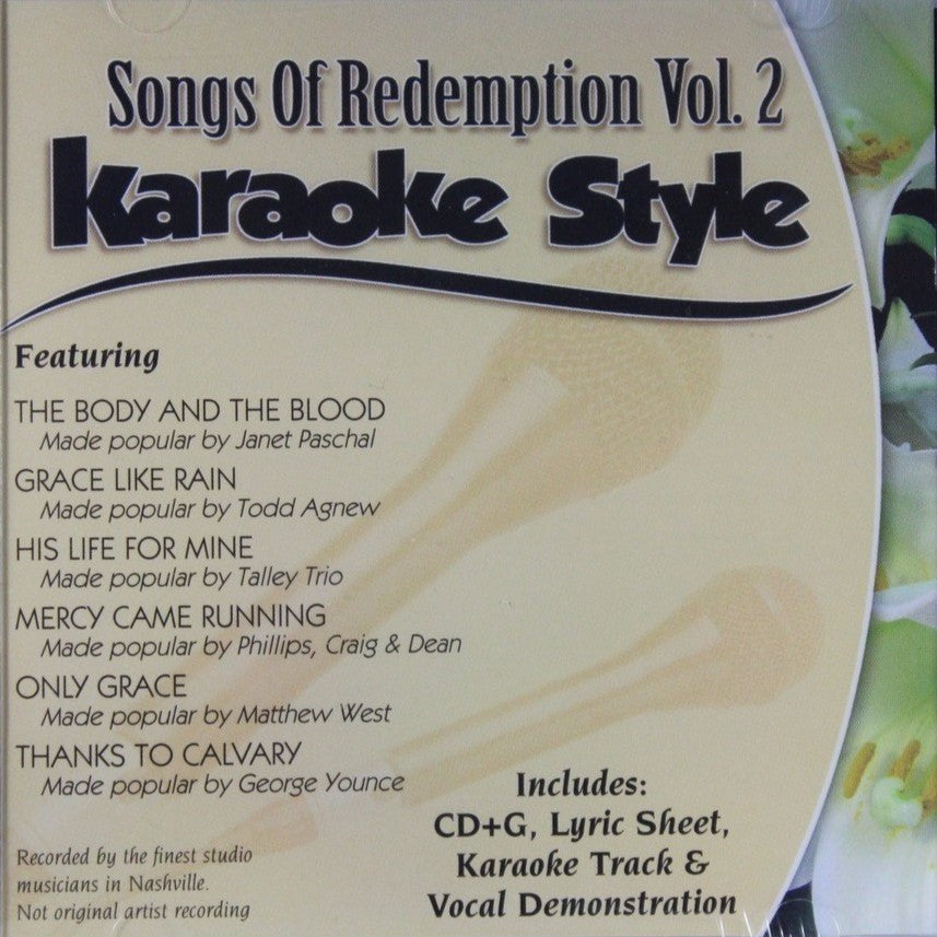 Songs Of Redemption Vol. 2 Karaoke Style