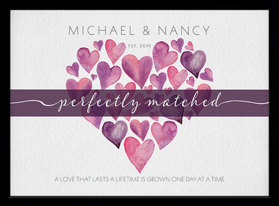 Artsy Olive Perfectly Matched Hearts