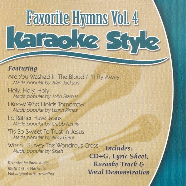 Favorite Hymns Vol. 4 Karaoke Style